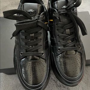 Versace low top sneaker - black- size 8US men